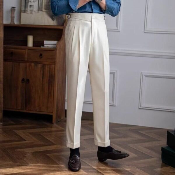 Mens Old Money Gurkha pant