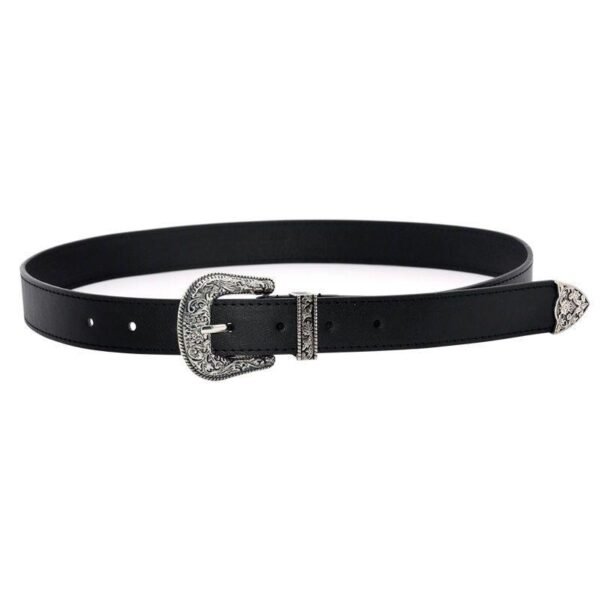 Oldmoney PU Leather Cowboy Belt.